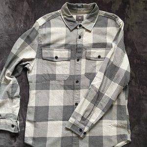 Gray/Light Gray H&M Flannel